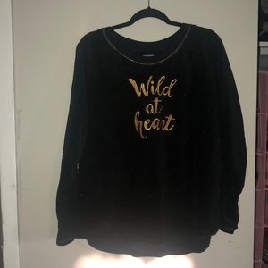 Wild at heart pajama top